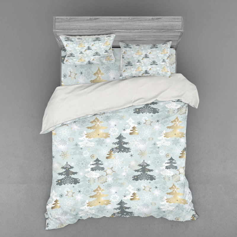 Traditional Polyester Duvet Cover, Queen Duvet Cover + 3 Additional Pieces