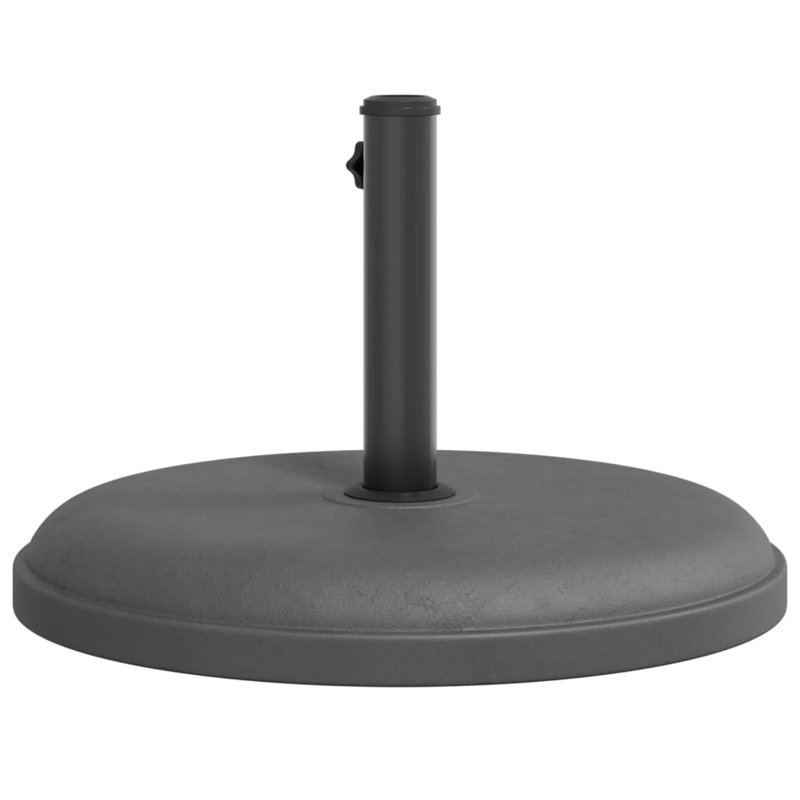 28.45kg Plastic And Concrete Umbrella Base, Dark Grey