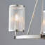Ravens Glass Semi Flush Mount