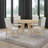 Vin 4 - Person Pedestal Dining Set