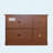 48.66" x 15.55" x 34.06" Sideboard Buffet Cabinet with 3 Tempered Glass Doors, Adjustable Shelf Storage Cabinet-129098834