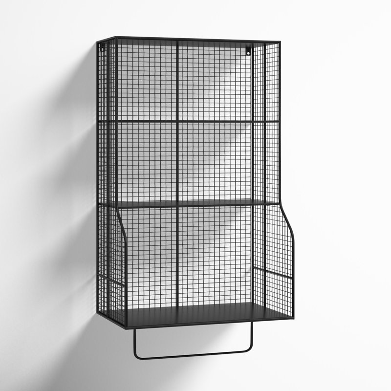 Idlewood 3 Piece Tiered Shelf with Towel Bar