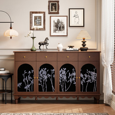 Chinese-style retro minimalist high-end sideboard