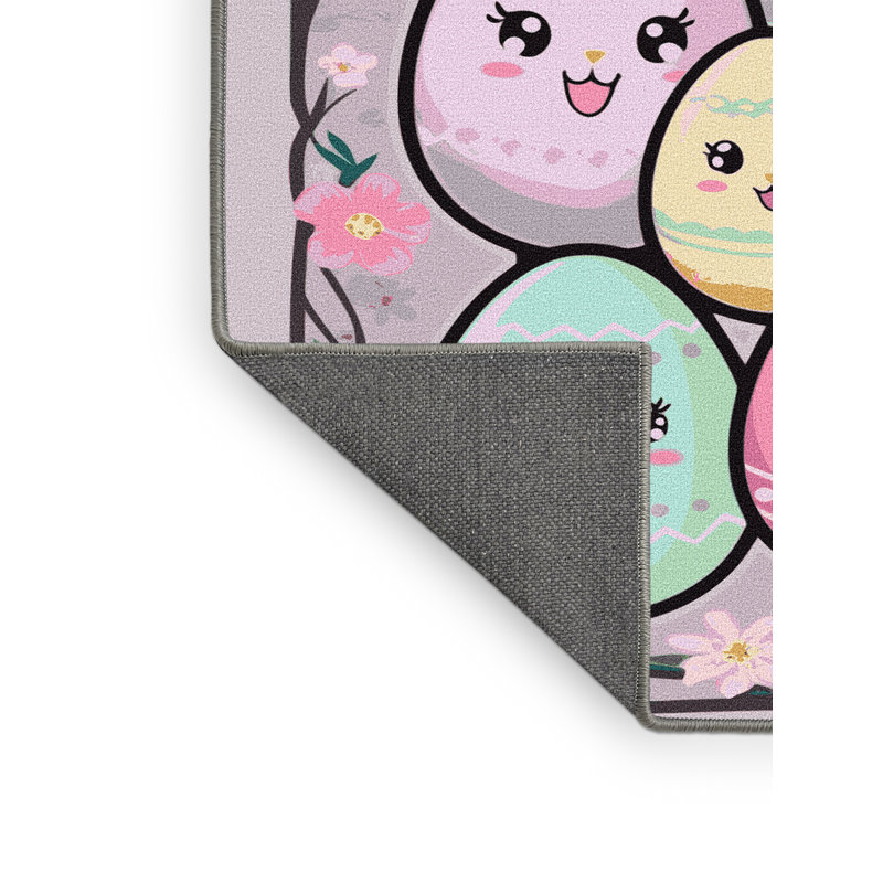 Tapis de vacances de Pâques The Holiday Aisle®, Rectangle 6 pi x 9 pi