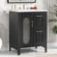 Meuble-lavabo avec lavabo, deux tiroirs et tablette réglable pour un rangement efficace et une conception moderne-4156670