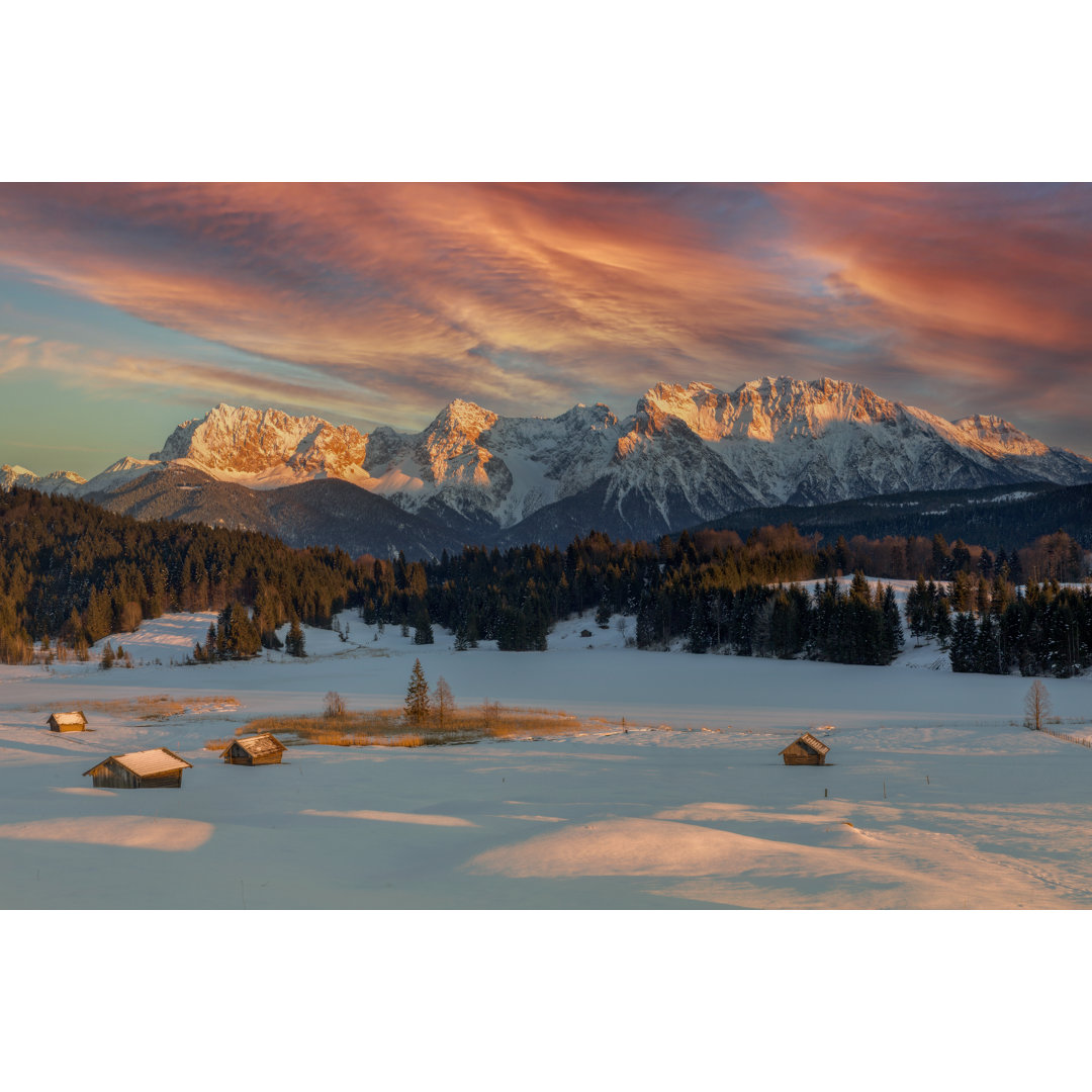 Berg Karwendel - Drucken