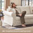 89" 3 Seater Sofas For Living Room, Slipcovered & Washable Sofa With Deep Seat-1685974912