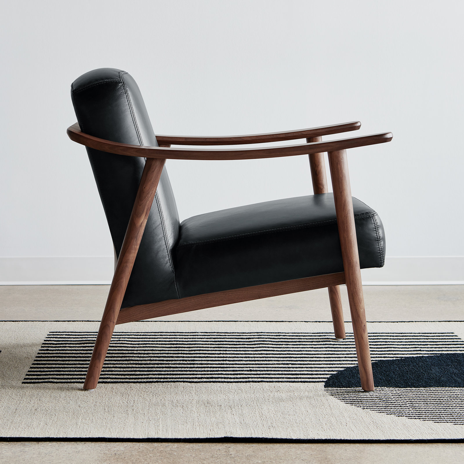 Baltic Chair, Walnut, Velvet Russet Velvet