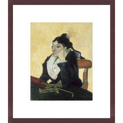«L'Arlesienne» par Vincent van Gogh, impression giclée encadrée