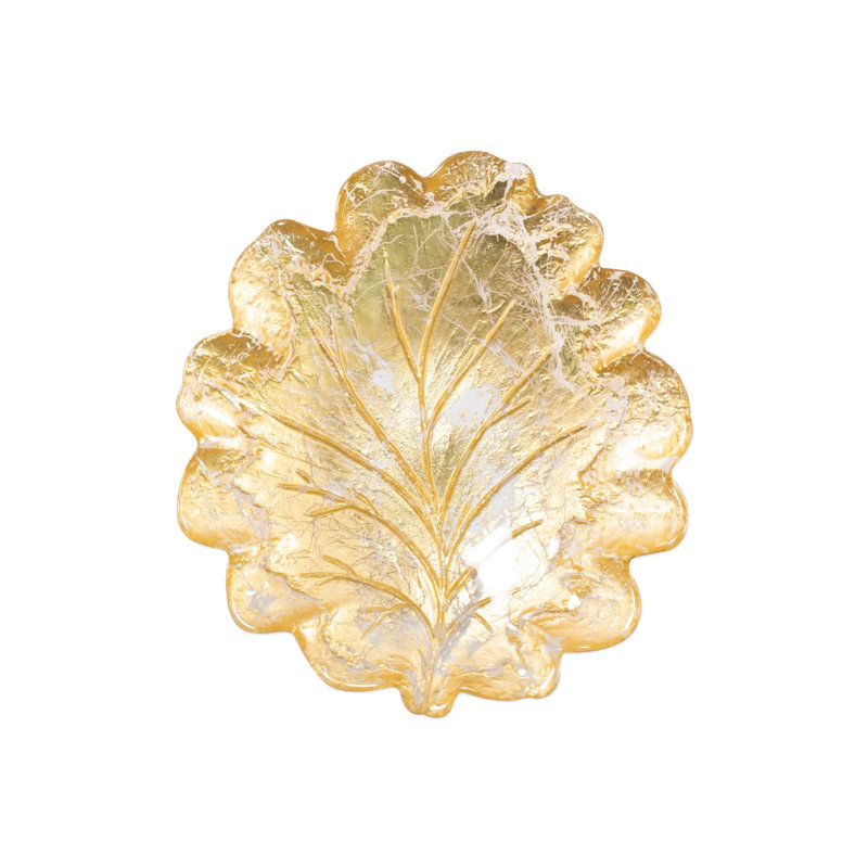 Moon Handmade Glass Salad/Dessert Plate