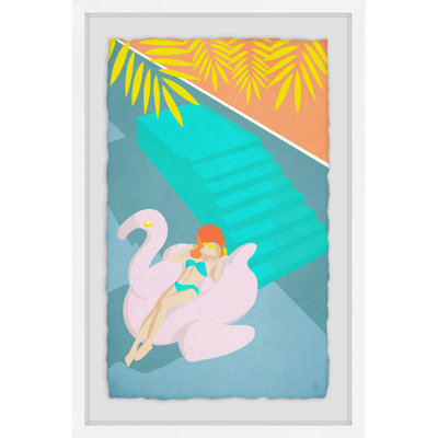 Summer Floater - Single Picture Frame Print