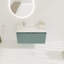Meuble-lavabo flottant de 36 pouces avec lavabo en résine en forme de goutte et beaucoup de rangement, parfait pour les salles de bain modernes.-126233391-126233389