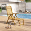Dimmitt Reclining Bamboo Sun Lounger-1385550530