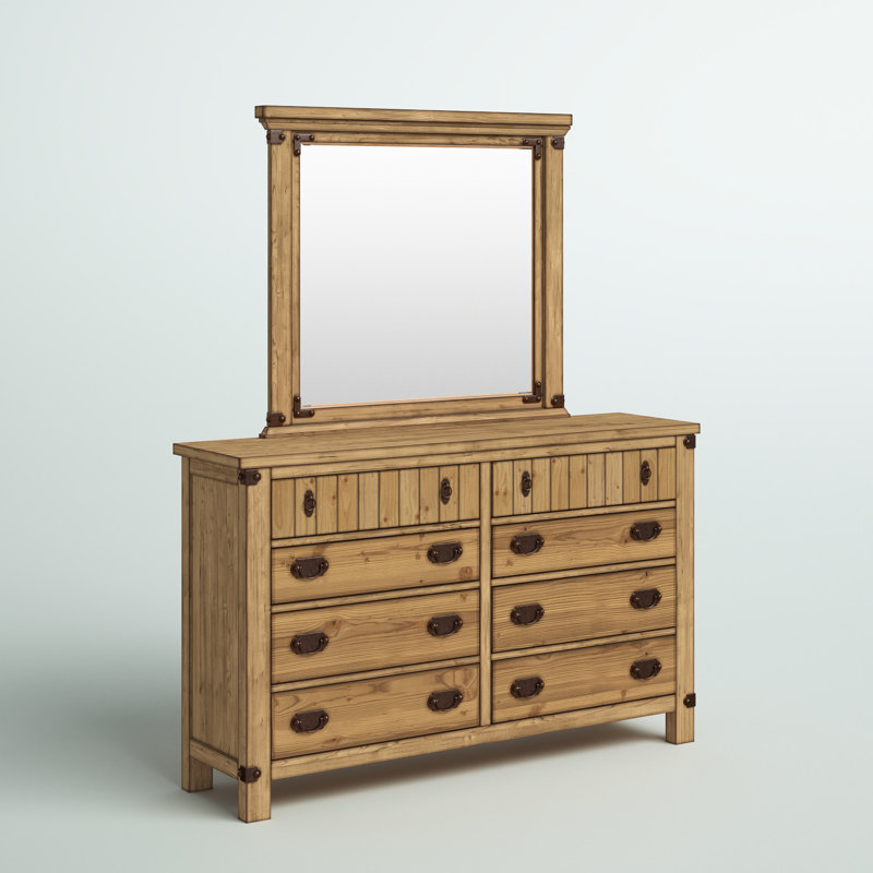 Commode et miroir 2 pièces Cedartown