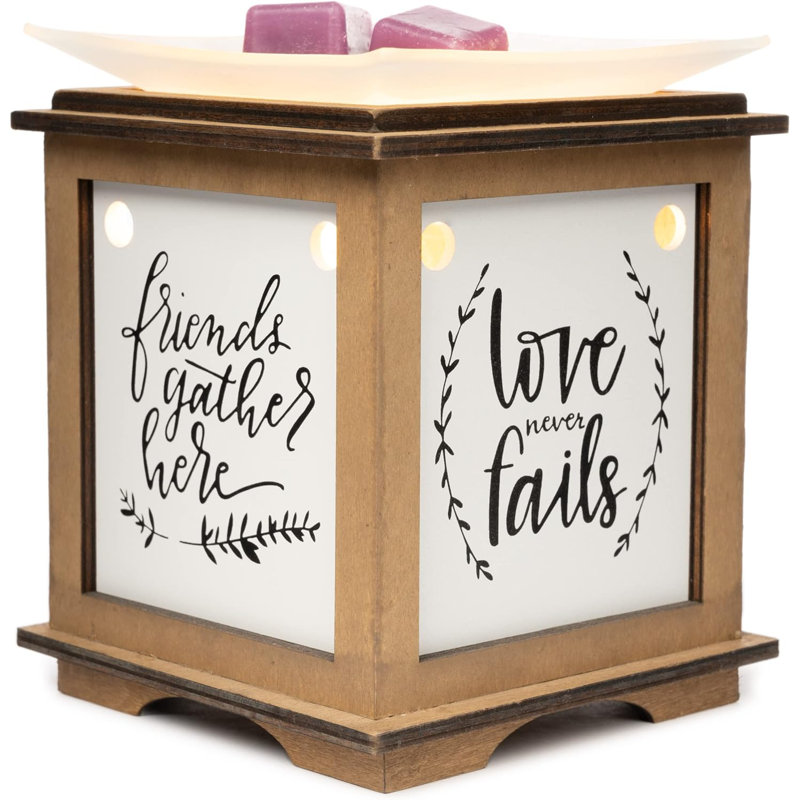 ScentSationals Sentiments Friends Gather Here Wax Warmer