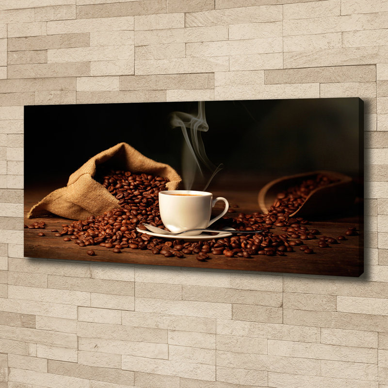 Coffee In A Cup - Wrapped Canvas Print