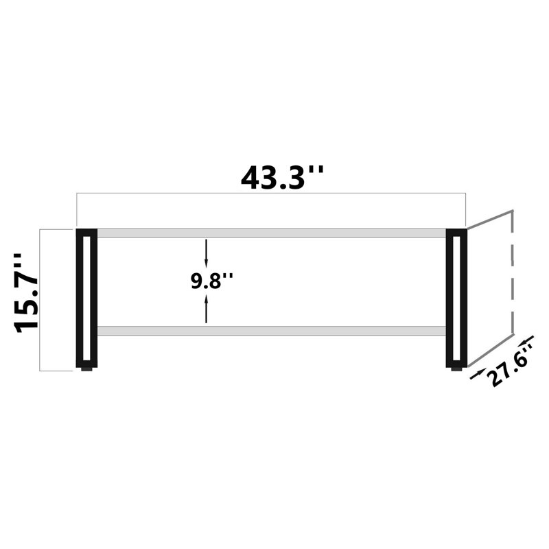 Table basse avec rangement San Jose