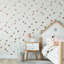 Superfresco Easy Silver Dotty Polka Wallpaper-588404018