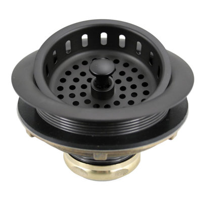 Solid Brass Style Kitchen Sink Basket Strainer