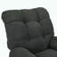 Fauteuil inclinable manuel surchargé - gris foncé-1470350948