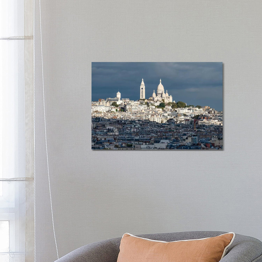 Basilica Sacré-Cœur by Jan Becke - No Frame Gallery-Wrapped Canvas Giclée on Canvas