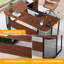 Bureau de direction 63 po avec classeur 31 po-1217934567