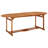 vidaXL Dining Set Brown Solid Acacia Wood Large Foldable Dining Set