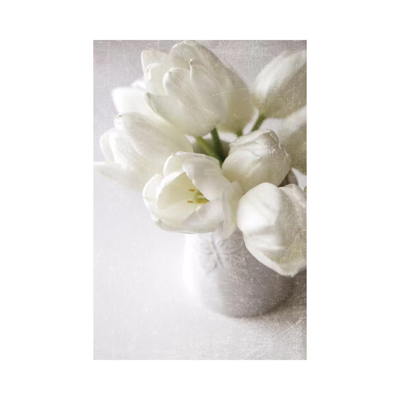 Vanishing In The White Elegance by Sarah Gardner - Wrapped Canvas Print, 66.04cm H x 45.72cm W