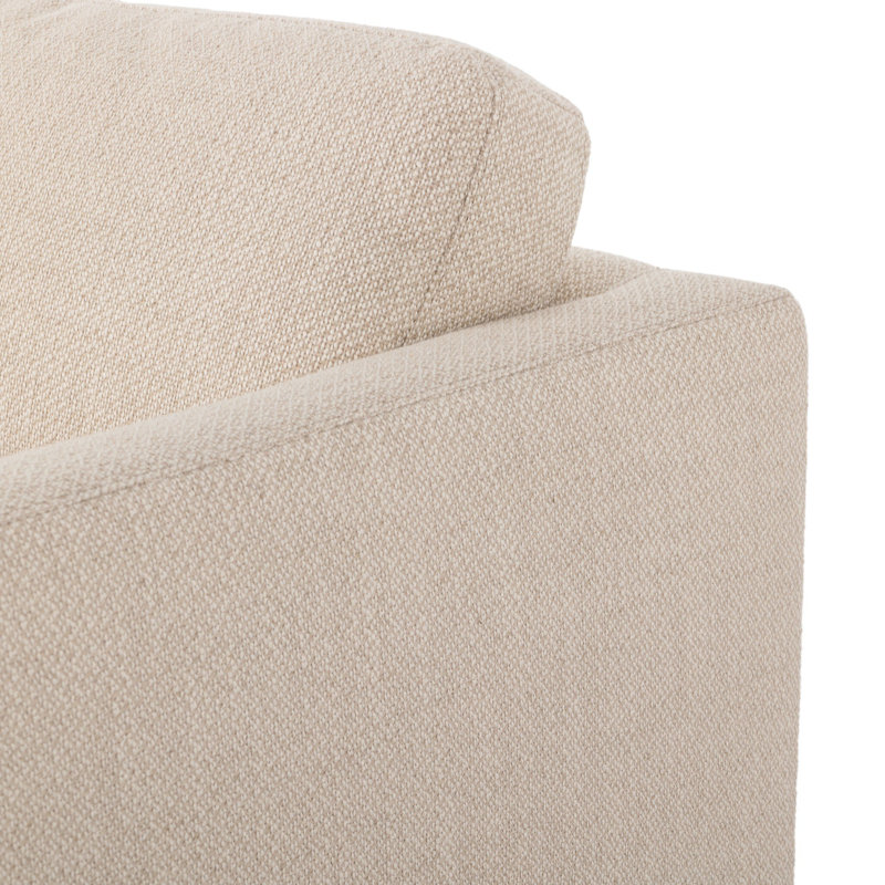 Everly Sofa, Irving Taupe, Antique Cocoa
