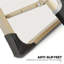 Chaise longue noire