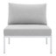 Chaise de terrasse en aluminium sans accoudoirs Harmony Sunbrella-1891009216-1891009222