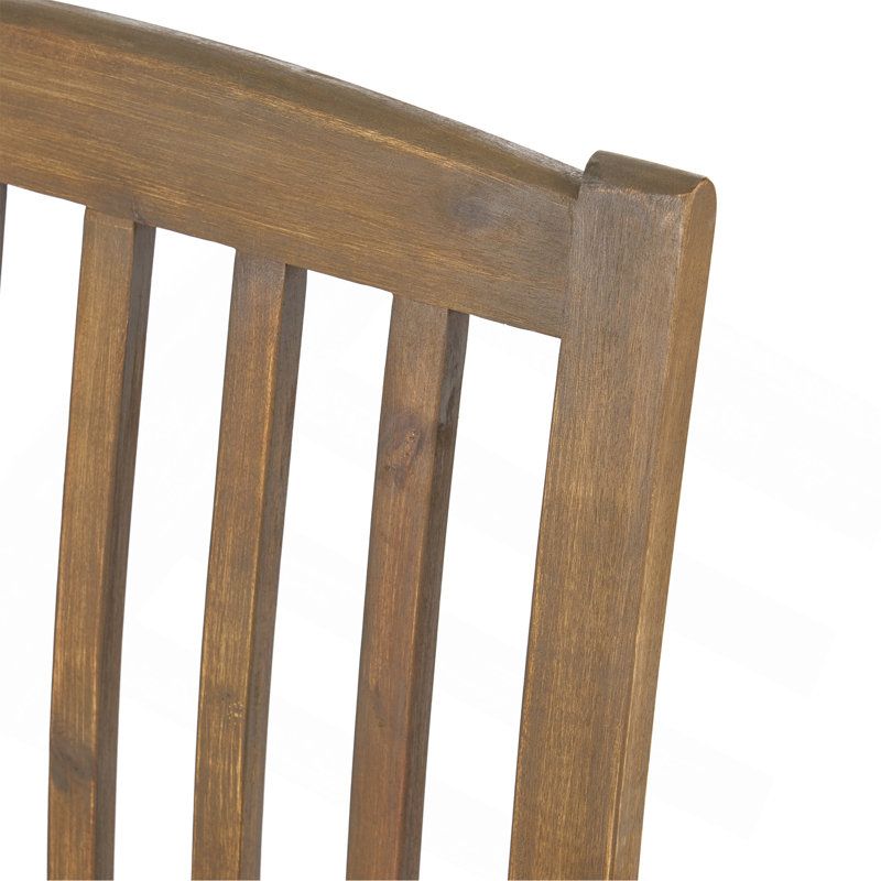 Chaise 2 pièces avec 2 coussins Casa Acacia, Gris, Crème