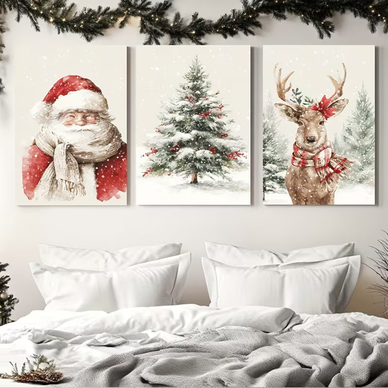 3 Piece Wrapped Canvas Print