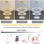 Modern Crystal Chandelier Dimmable Light-1332938698