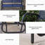 Banc oscillant d'extérieur Shaer