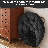 ​​300Lb Capacity Folding Saucer Chair 33" Round Metal Frame Synthetic Fur​​ Lounge Chair X-Base 6.5" Fold Depth-1666506337
