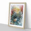 Romance of the Forest in Abstract - Picture Frame Painting Print-55762774-55762773
