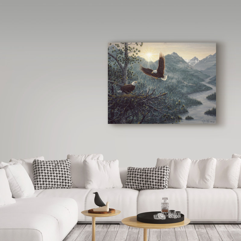 «Eagles Nest» par Fazulla, impression sur toile tendue, H 18 po x l 24 po x P 2 po