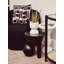 100cm Glass Top Console Table