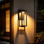 Luminaires muraux d'extérieur en aluminium