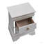 Table de chevet Verona G6735-N blanc perle
