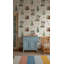 Papier peint fantaisiste loup amovible-364261026