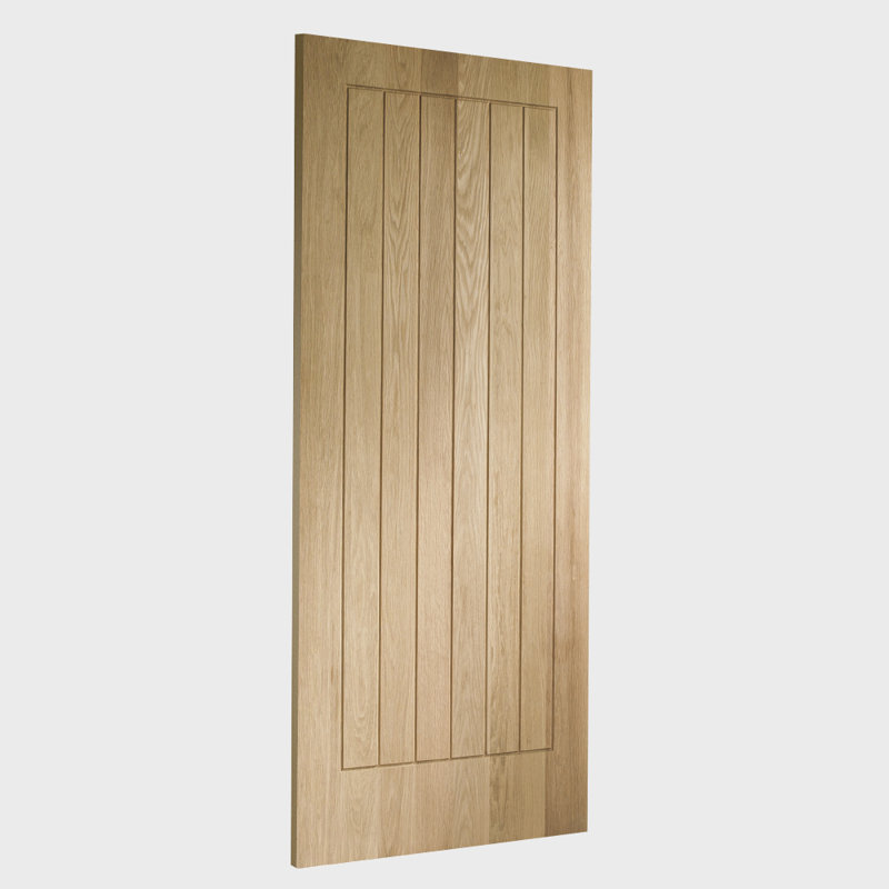 Internal Unfinished Oak Suffolk Fd60 Fire Door