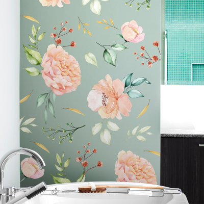 Plants & Flowers Non-Wall Damaging Wall Decal