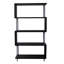 Bibliothèque standard en acier H 31,42 "x l 59,41" Rajeen