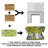 Boahaus Freya Large Vanity Makeup Desk with Wide Mirror, Build-In Lights, 7 Drawers and Power Outlet-96914158