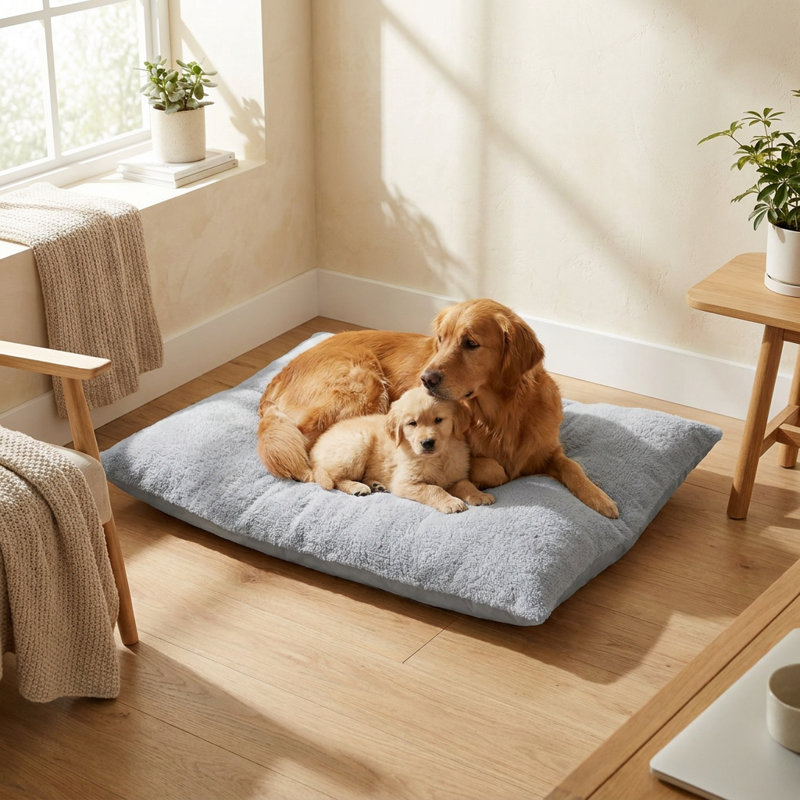 Lit de repos pour chien ComfyNest gris clair / gris deux tons, 19.7, Gris