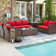 Aun 7 - Person Patio Conversation Sets with Cushions