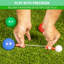 Ensemble de mini jeu de pétanque de format voyage de 65 mm avec 8 balles, Pallino, sac fourre-tout et corde à mesurer Gosports