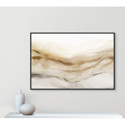 «Line Haze I», reproduction de paysage par Isabelle Z